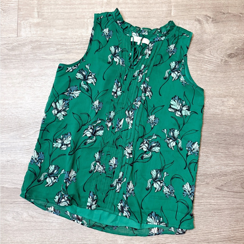 •LOFT• FLORAL BLOUSE